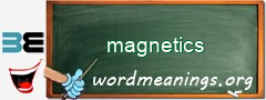 WordMeaning blackboard for magnetics